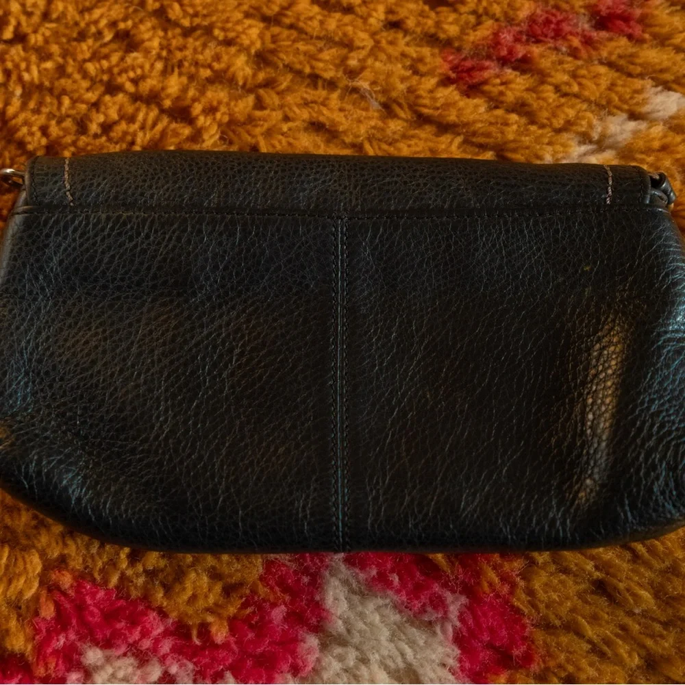 Vintage coach park large flap wristlet bag